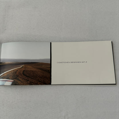 Nissan 350Z 350 Z Coupe Car Sales Brochure Catalog GERMAN Text 2003