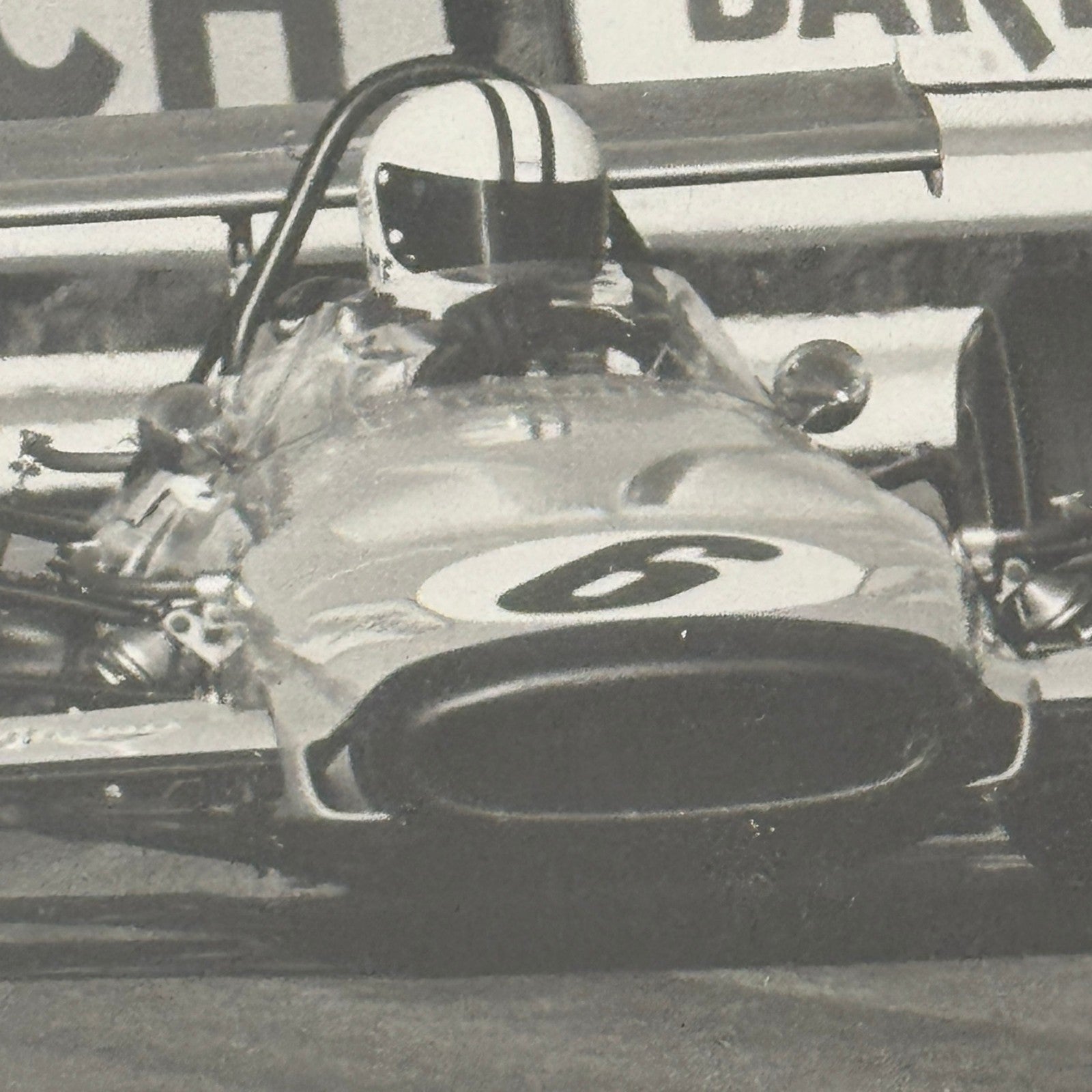 Vintage Racing Photo Kyalami South Africa Motorsport Race Photograph Grand Prix
