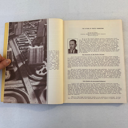 Institute of Traffic Engineers 1937 Urban Planning Book Document Road Building