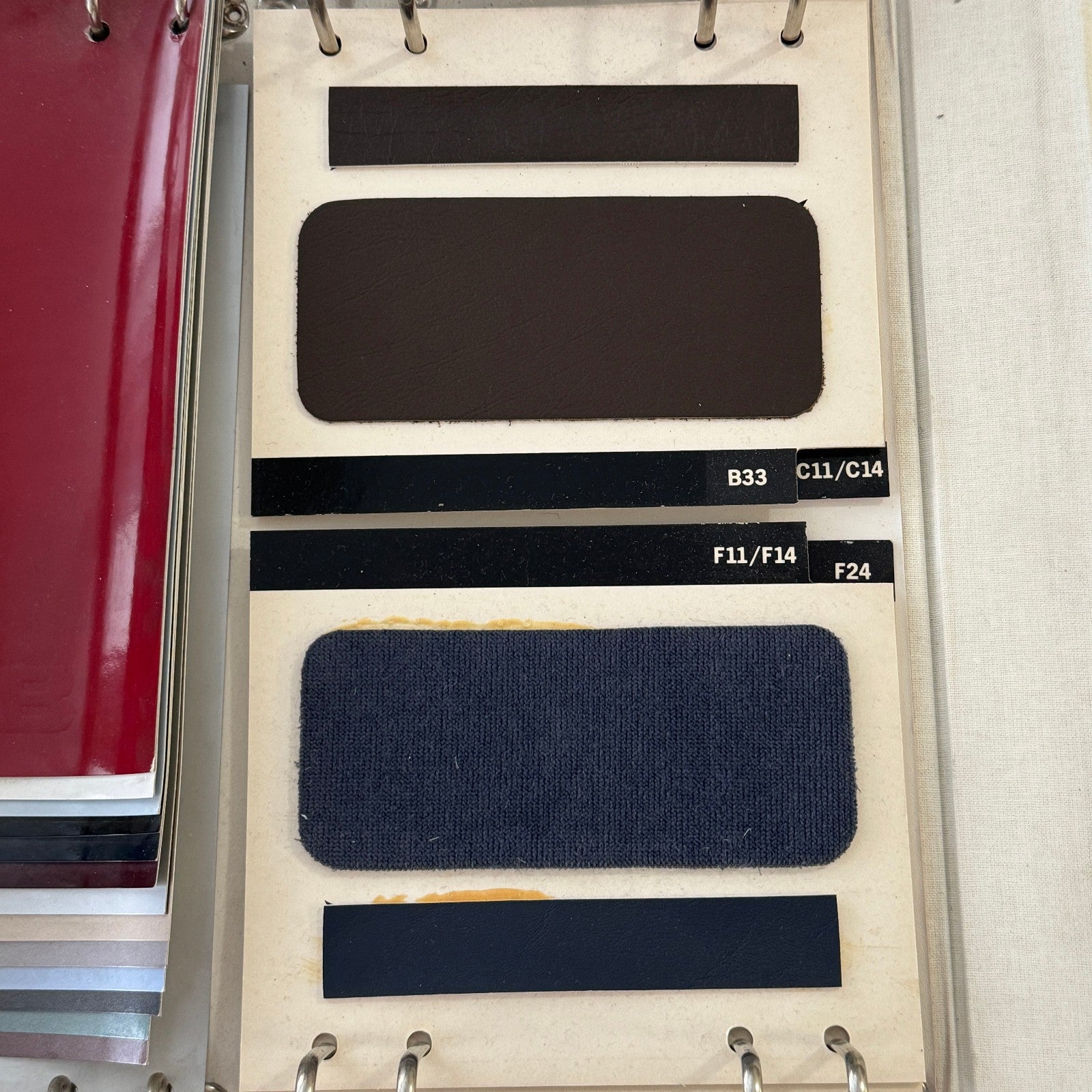 1988 Saab 900 and 9000 Colour & Upholstery Showroom Album Saab 900 Turbo GERMAN