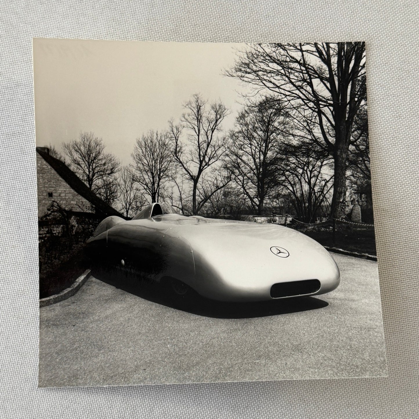 Mercedes Benz Land Speed Streamliner Car Photo Photograph Modern Print