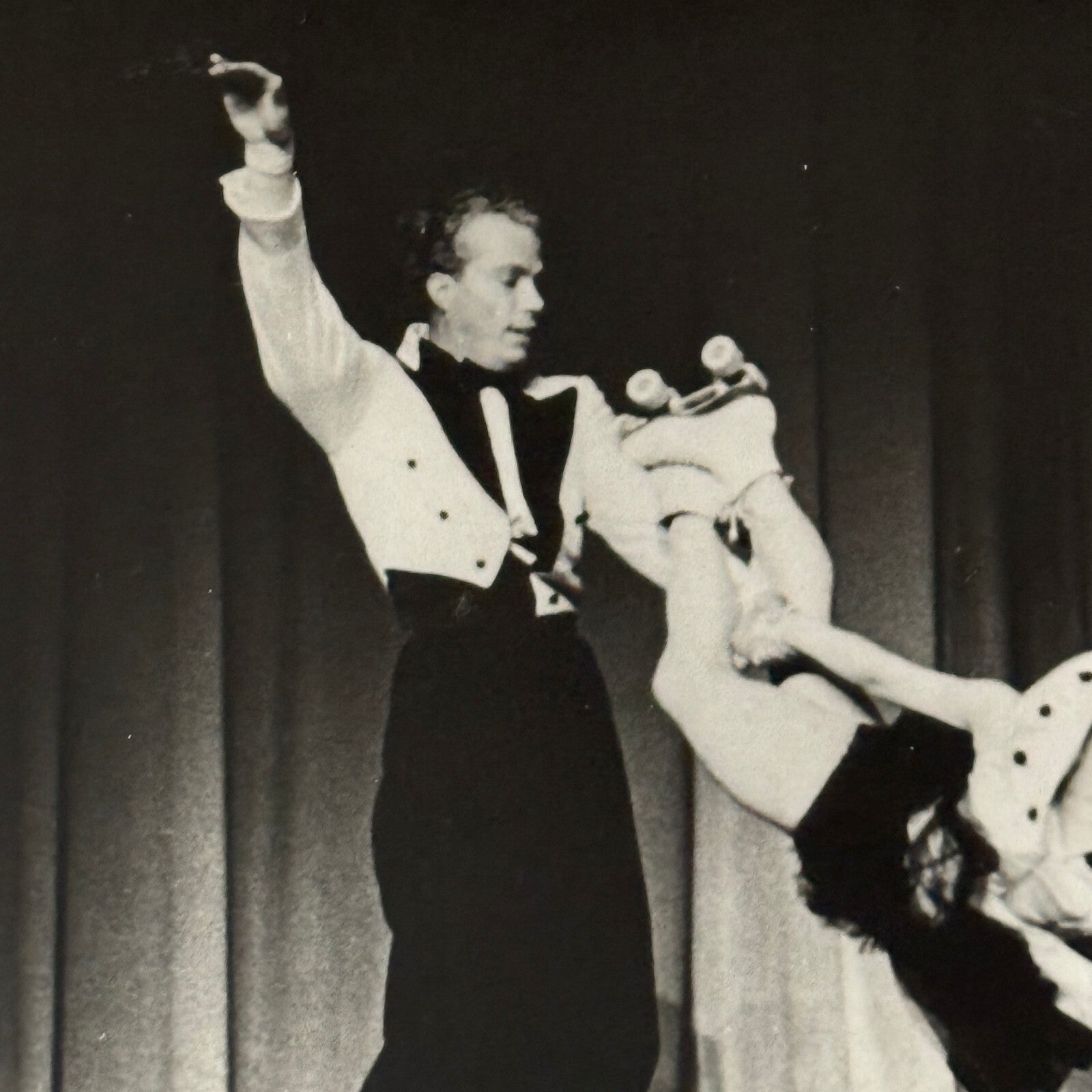 Vintage Circus Rollerskating Roller Skate Act Photo Photograph Berlin