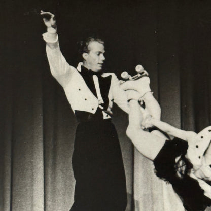 Vintage Circus Rollerskating Roller Skate Act Photo Photograph Berlin