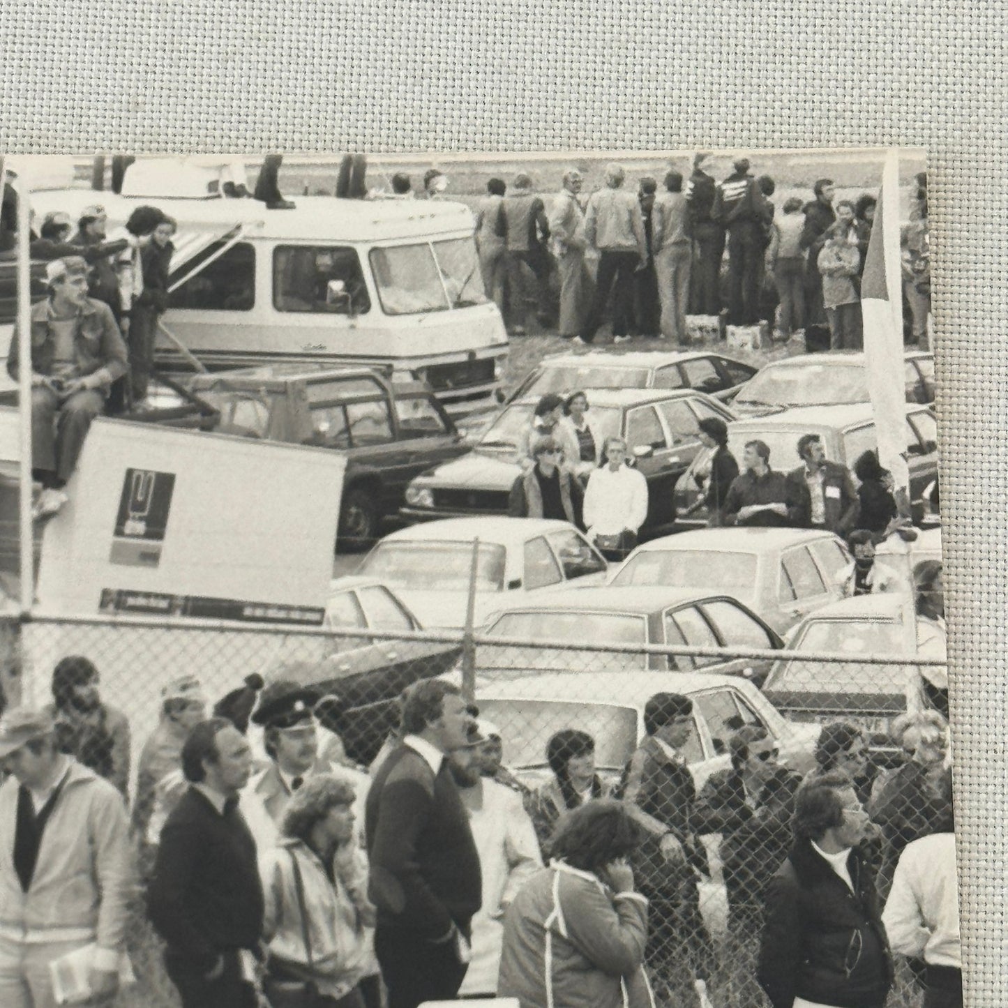 Clay Regazzoni Williams Grand Prix Car Crash Wreck Photo Photograph Vintage F1