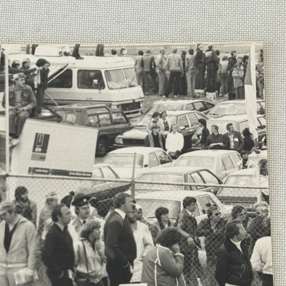 Clay Regazzoni Williams Grand Prix Car Crash Wreck Photo Photograph Vintage F1