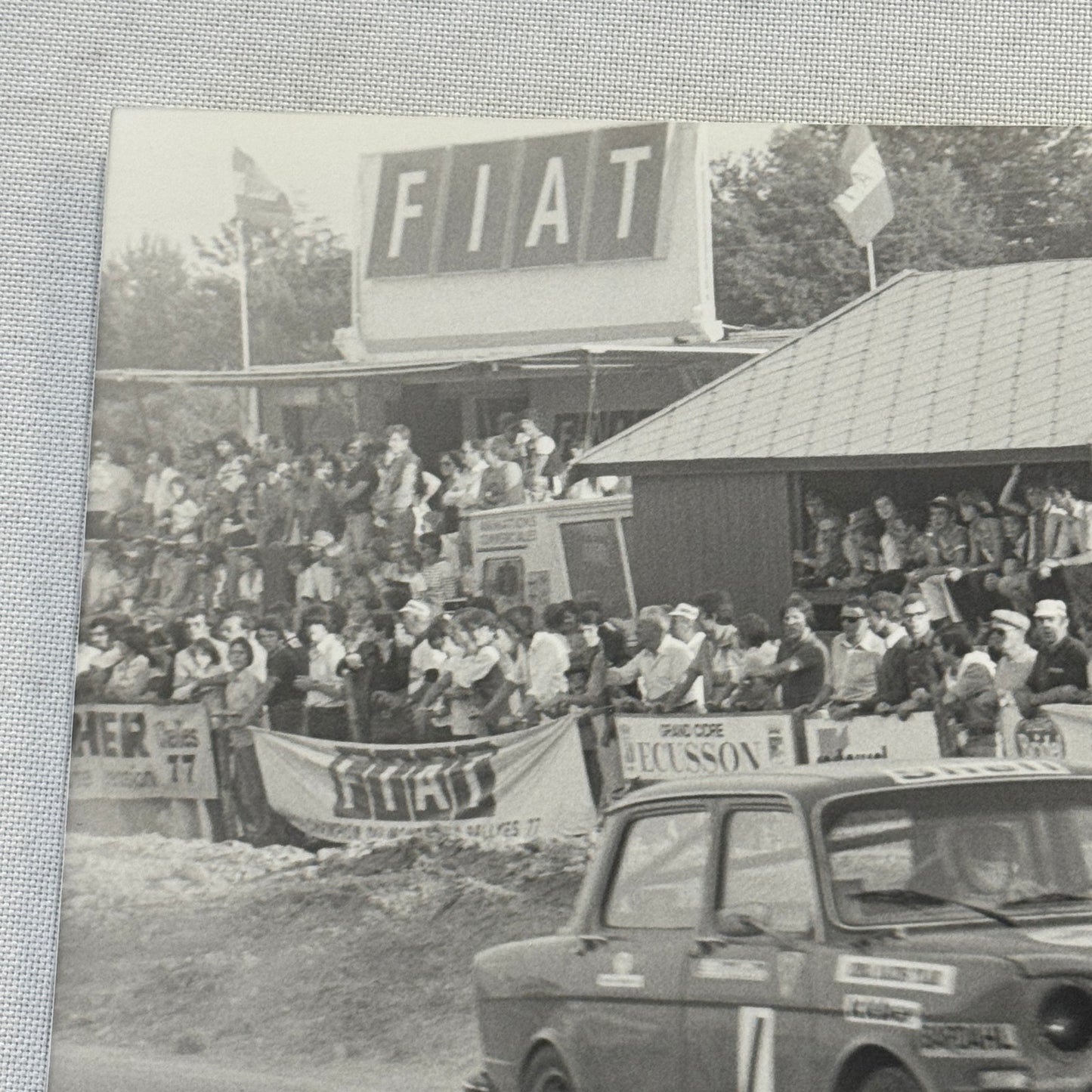 Vintage Rally Racing Photo Photograph Print DPPI Hillman Sunbeam Imp Car