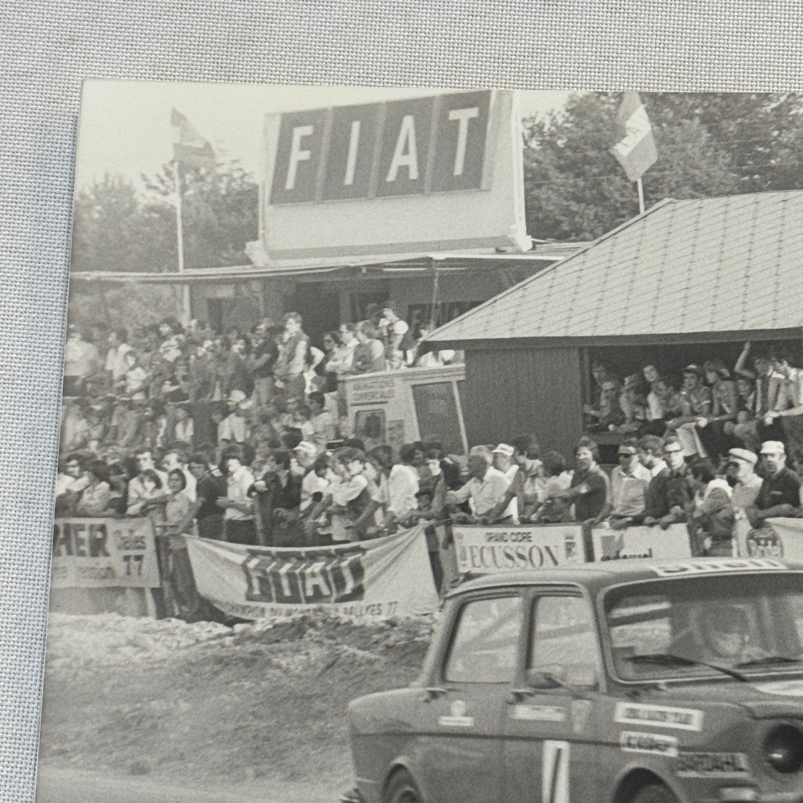 Vintage Rally Racing Photo Photograph Print DPPI Hillman Sunbeam Imp Car