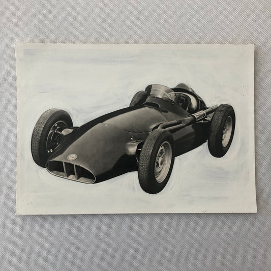BRM Grand Prix Racing Car Press Photo Photograph 1955