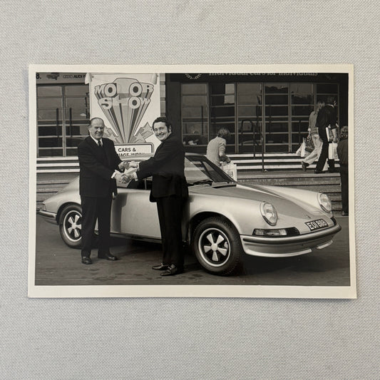 Porsche 911 Car At Motor Show Auto Show Vintage Porsche Fuchs Wheels