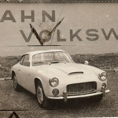 Vintage Lancia Car Photo Photograph Print Volkswagen Dealer Coachbuilder