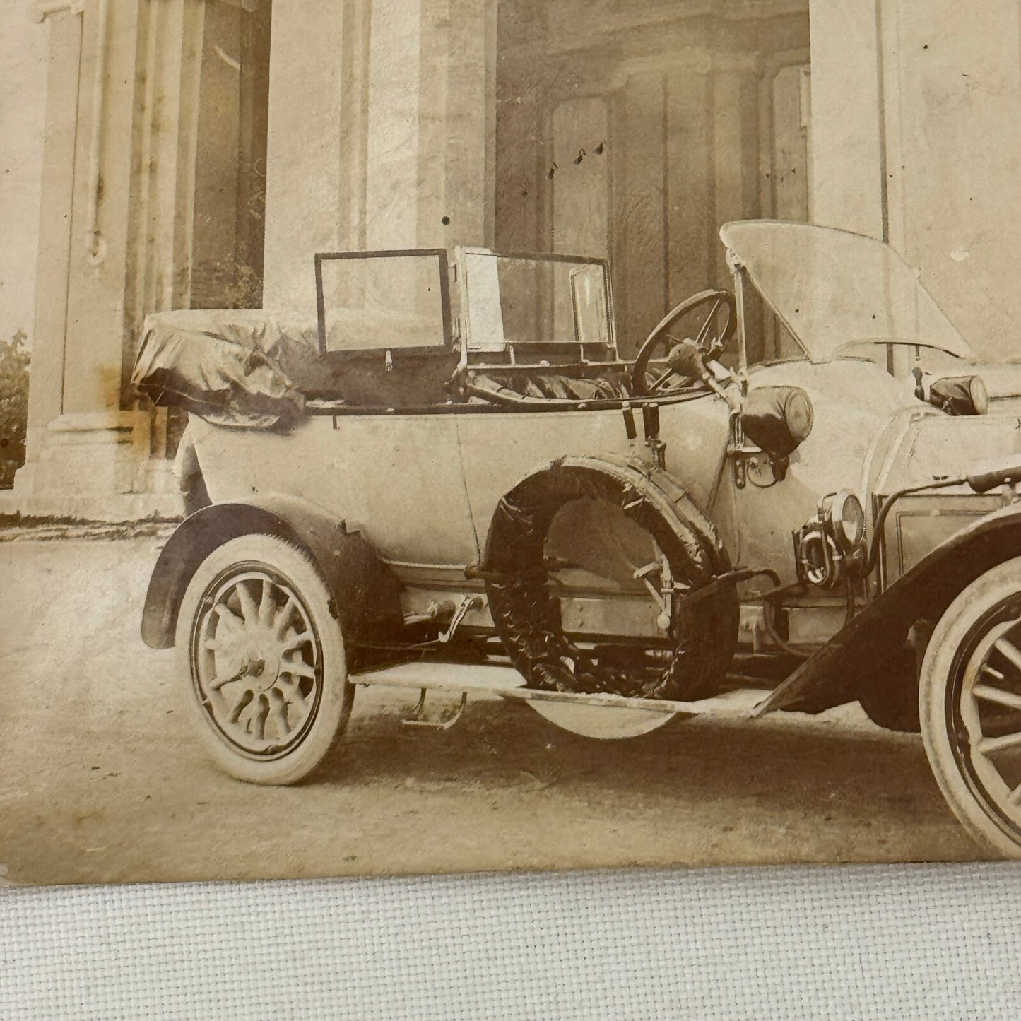 Vintage Photograph Photo Early Antique Car Automobile