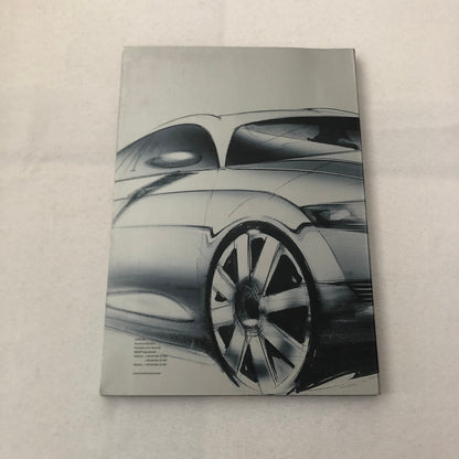 2003 Audi Nuvolari Quattro Concept Car Prototype Press Kit Brochure GERMAN