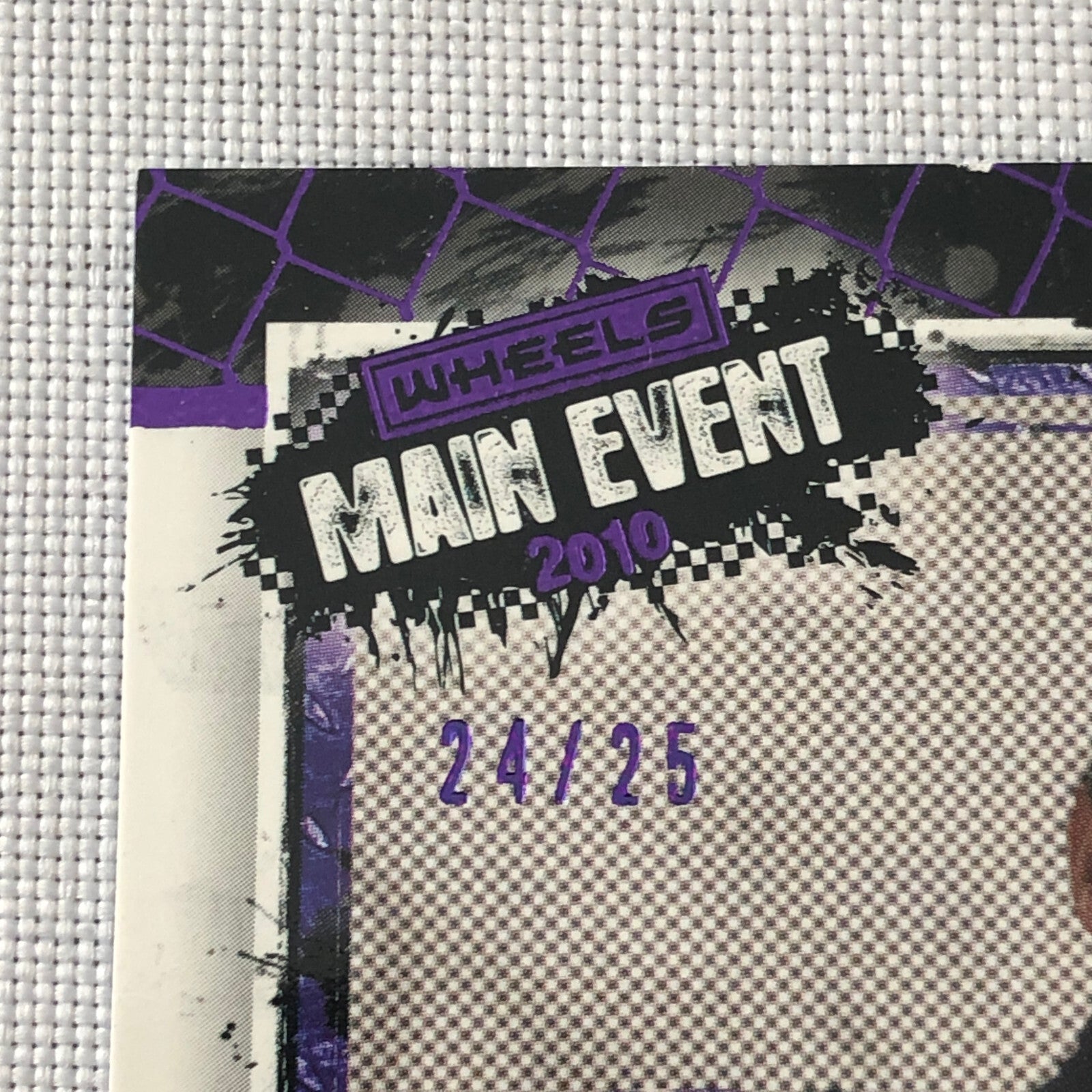 2010 Wheels Main Event Purple Parallel Nascar # 24/25 Matt Kenseth Racing