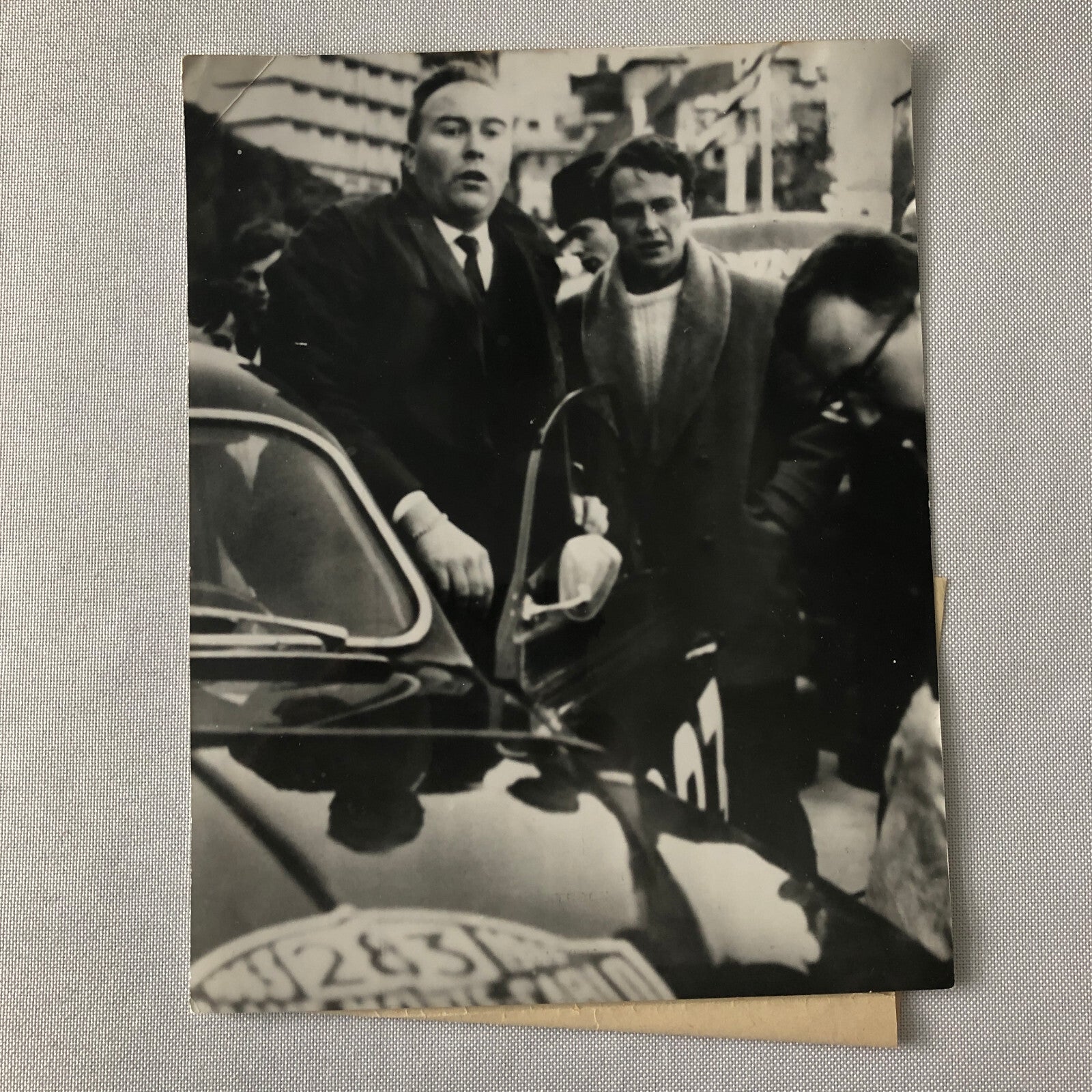 1963 Eric Carlsson Saab Monte Carlo Rallye Rally Driver Press Photo Photograph 