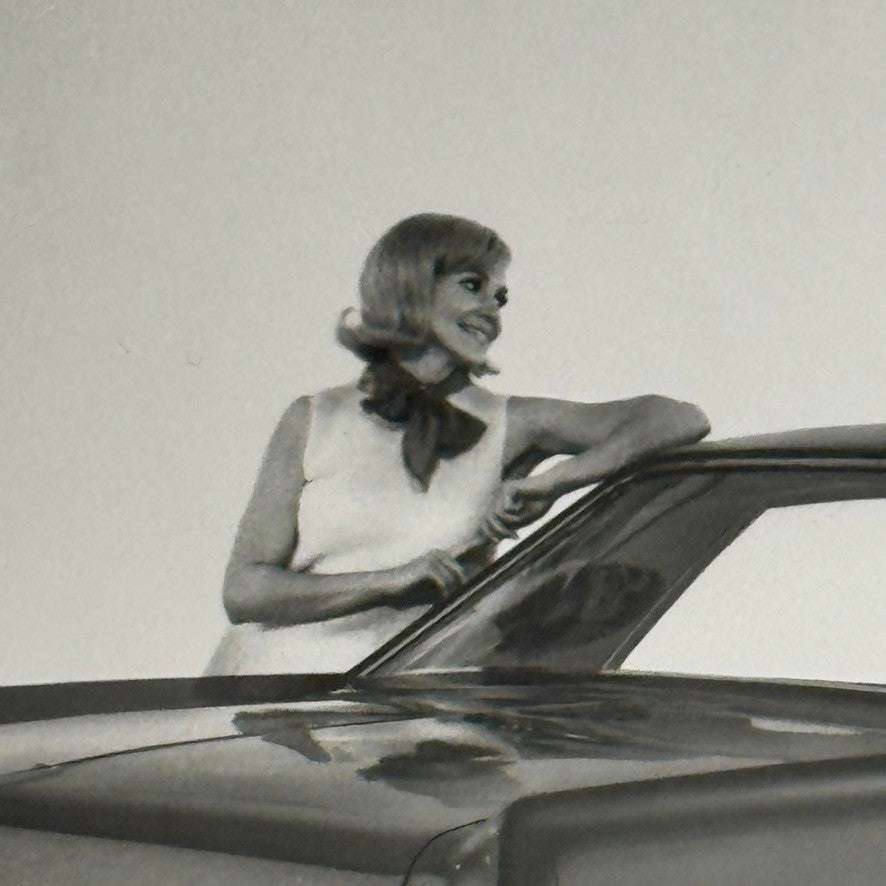 Vintage 1965 Pontiac Star Chief Car Factory Press Photo Photograph Print