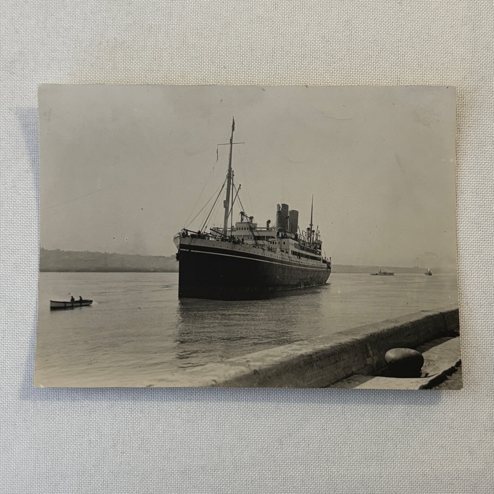 Vintage Ship Boat Photo Photograph Print SS Melita Canadian Pacific