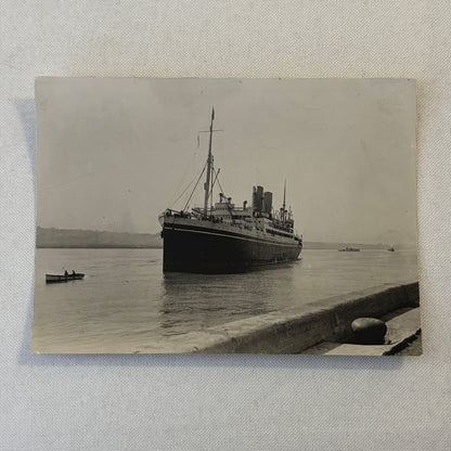 Vintage Ship Boat Photo Photograph Print SS Melita Canadian Pacific