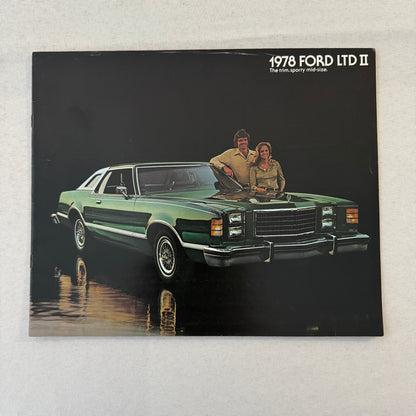 1978 Ford LTD II Car Sales Brochure Catalog Advertising Hardtop Sedan