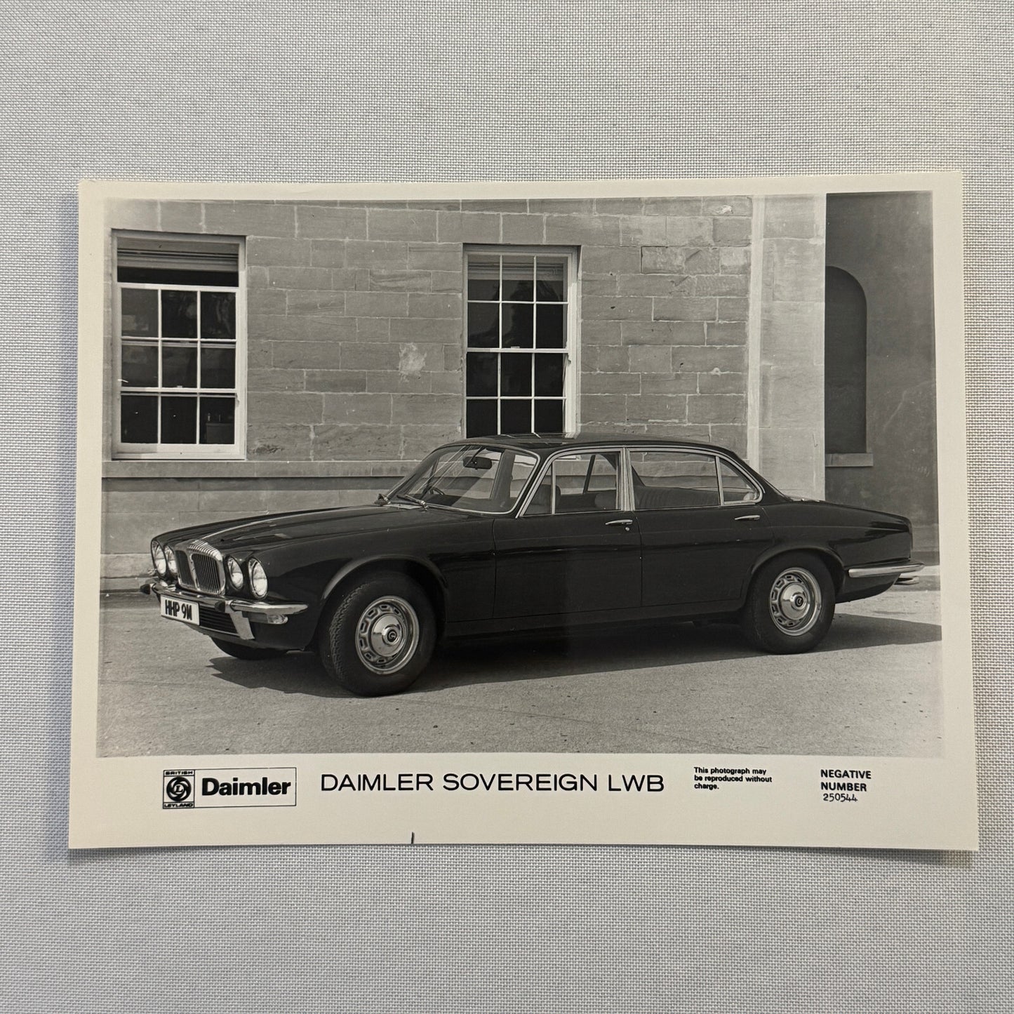 Daimler Sovereign LWB Car Factory Press Photo Photograph Jaguar Sovereign