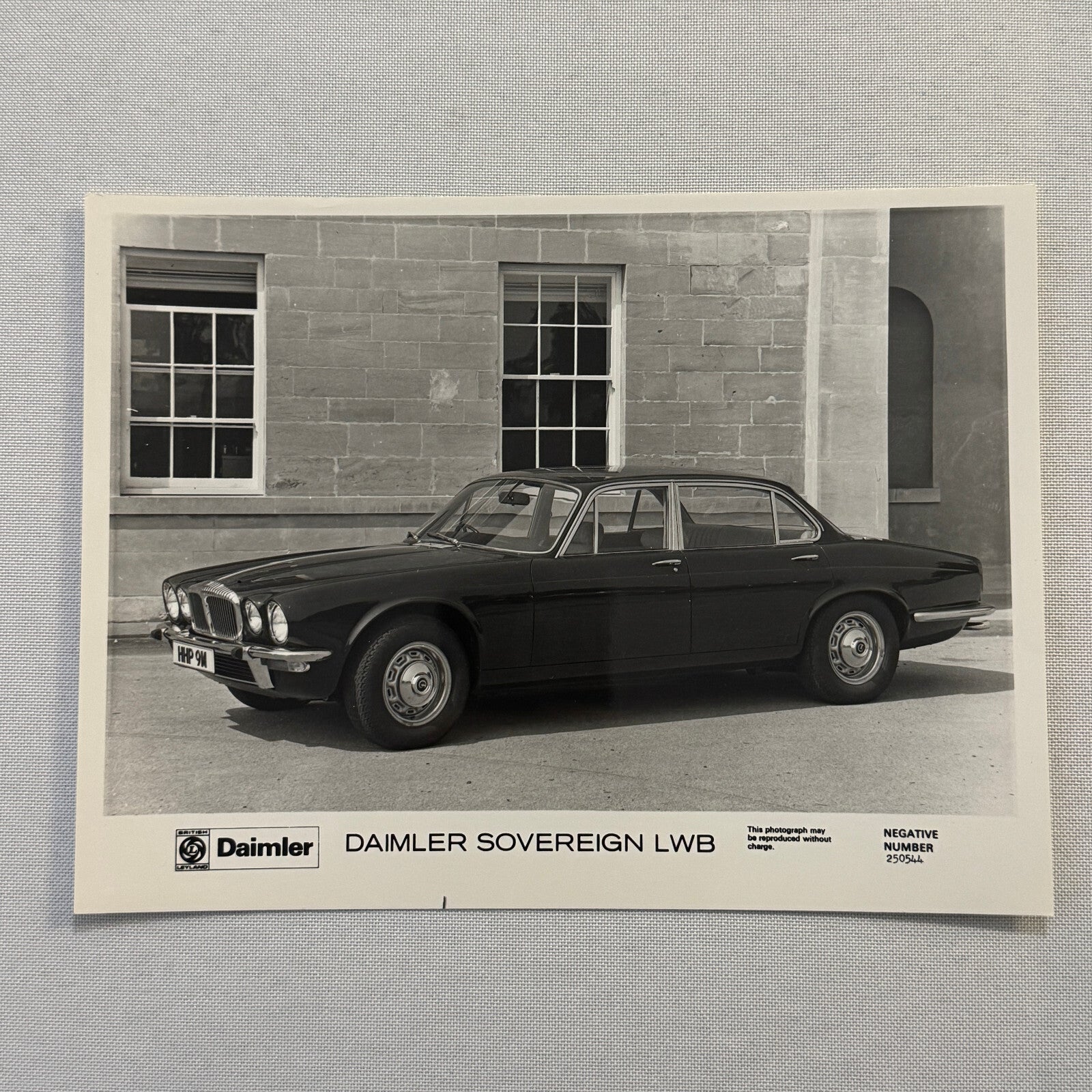 Daimler Sovereign LWB Car Factory Press Photo Photograph Jaguar Sovereign
