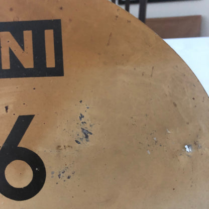 1964 Radio Rallye Car Rally Participant Plate w/ Martini Ad