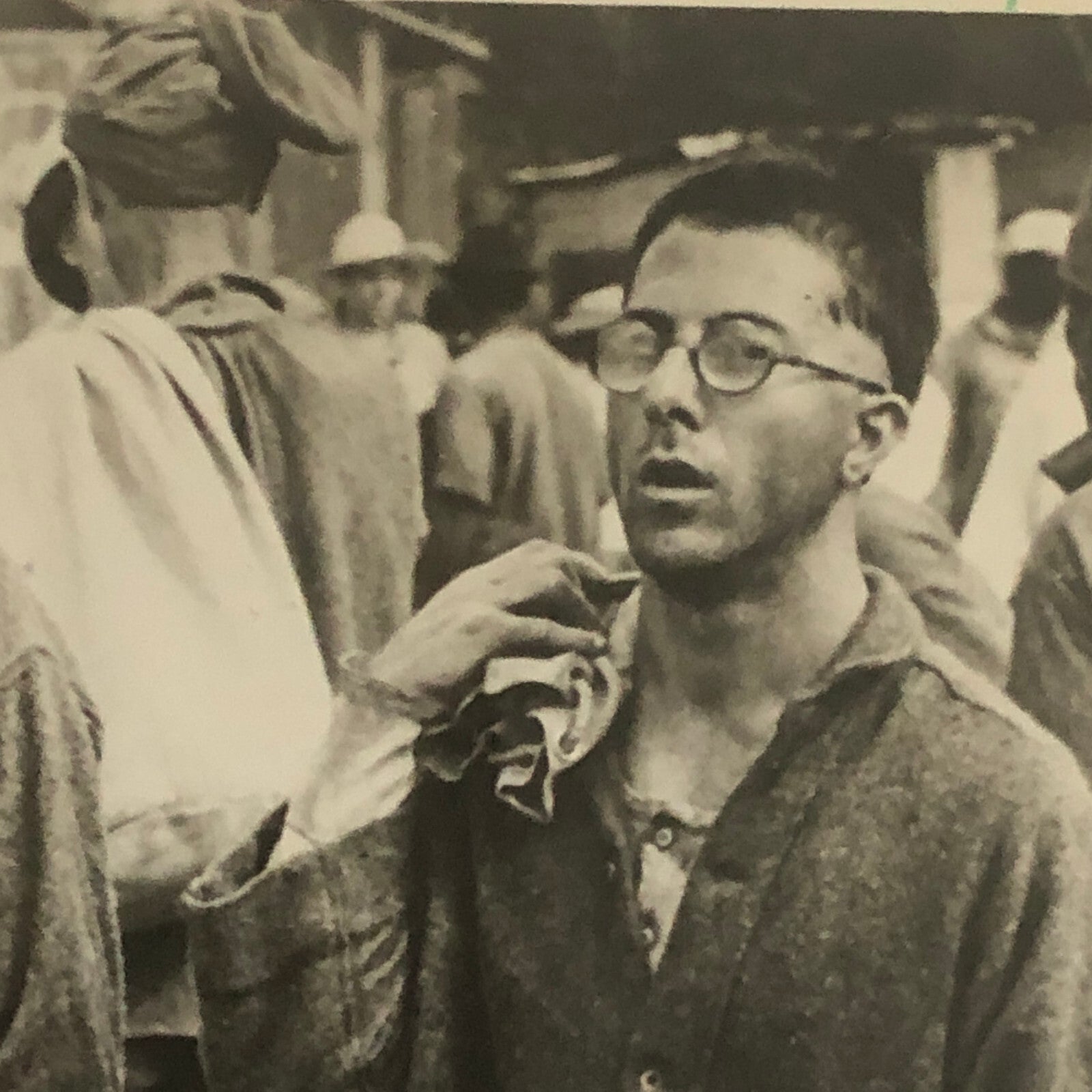 Steve McQueen Dustin Hoffman Papillon Movie Film CBS Television Photo Photograph