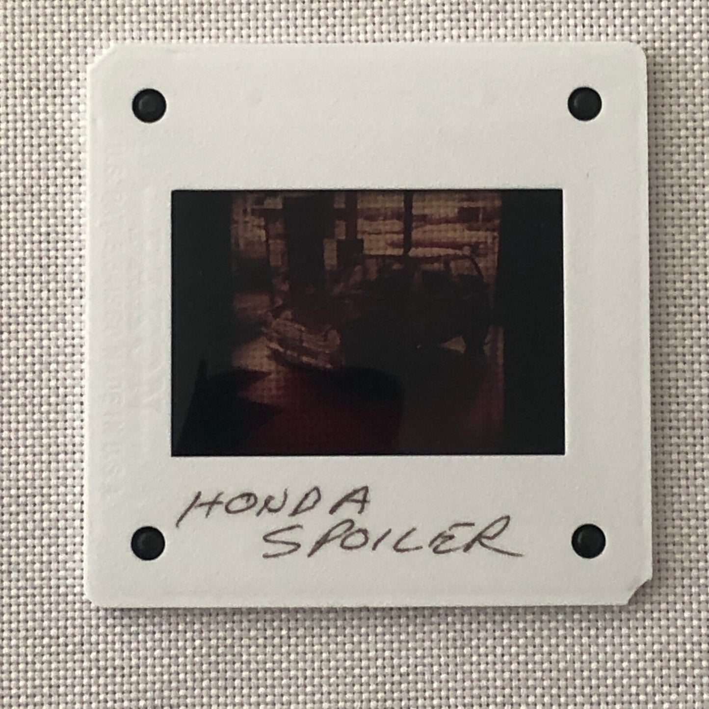 35MM Vintage Photo Slide Honda Car Modification Design Custom Customized