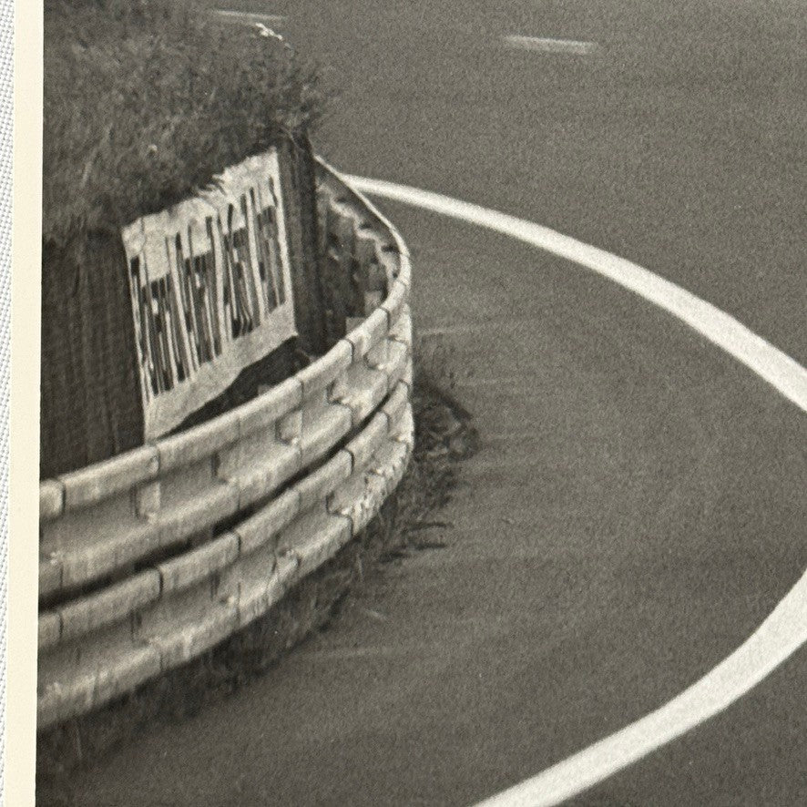 Vintage Racing Photograph 1970 Porsche 917 LeMans Vic Elford Modern Print