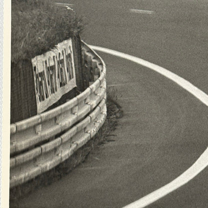 Vintage Racing Photograph 1970 Porsche 917 LeMans Vic Elford Modern Print