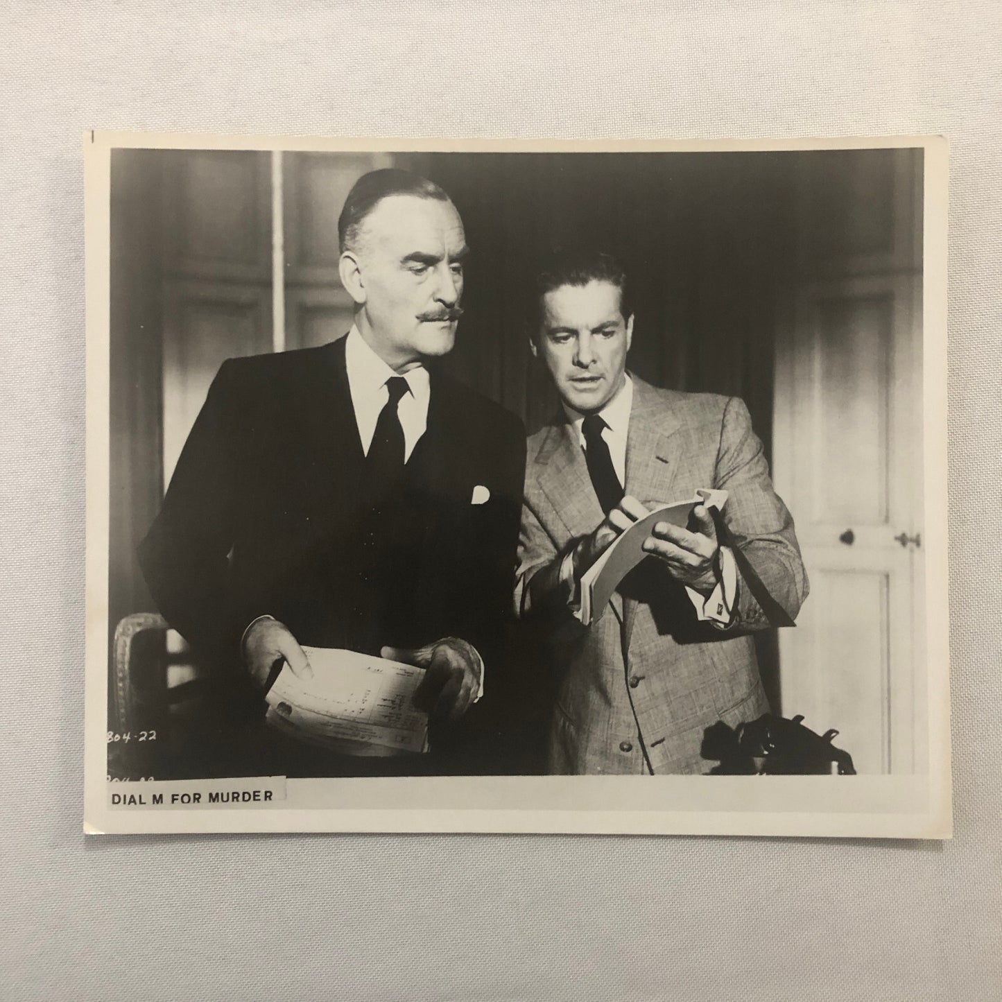 Movie Still Photo Photograph Dial M For Murder