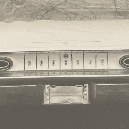 1959 Pontiac Star Chief 2 Door Sedan Car Photo Photograph Print