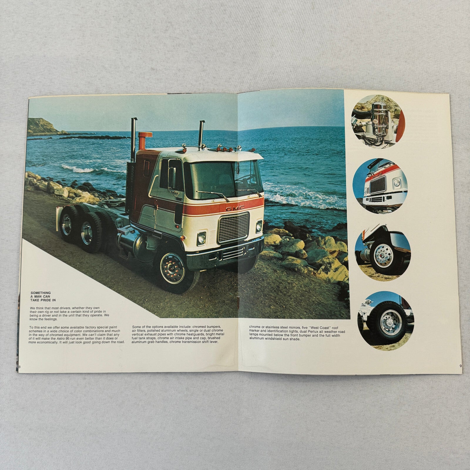 GMC Astro 95 Truck Sales Brochure Catalog Advertising Vintage