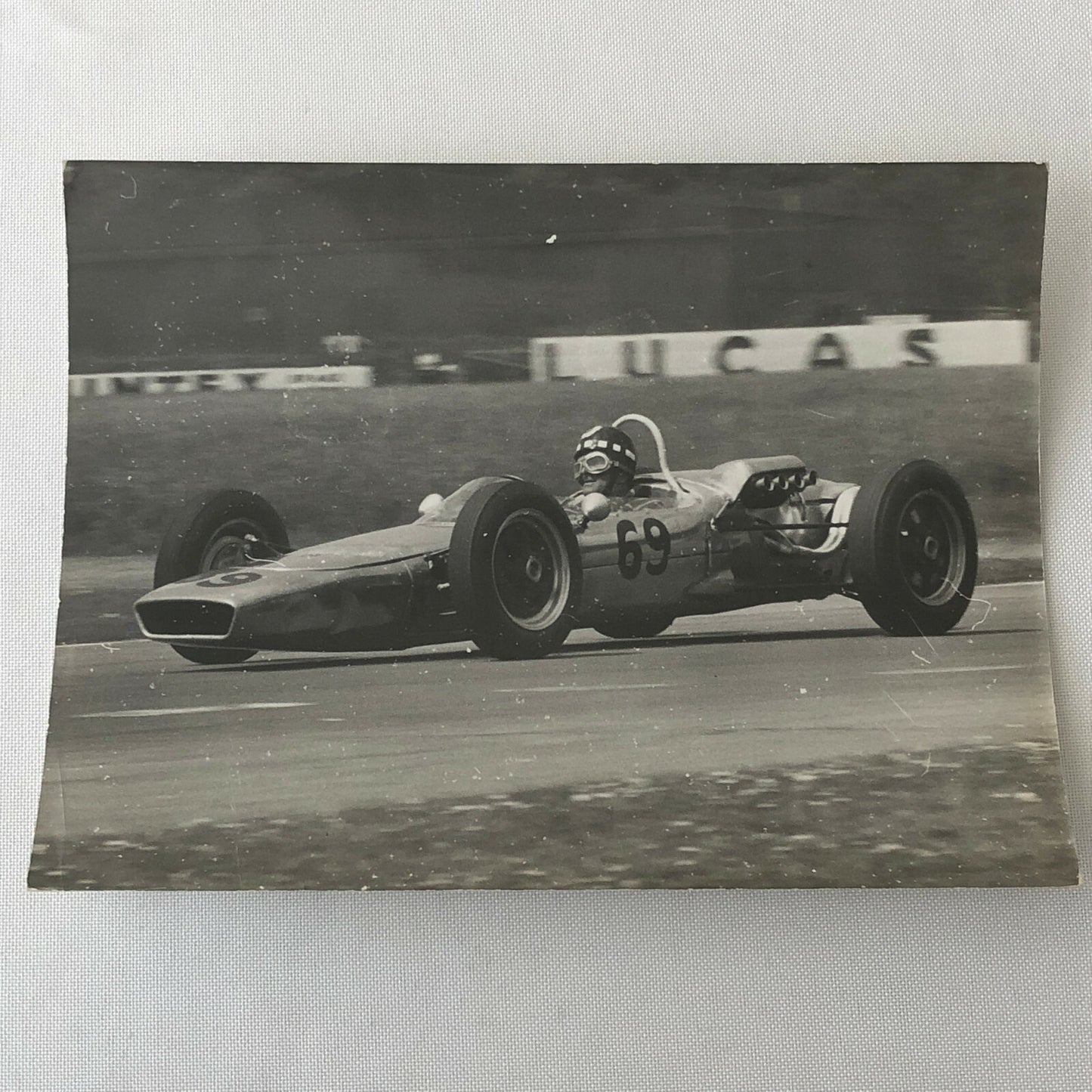 Vintage Racing Car Photo Photograph Print Motorsport Race