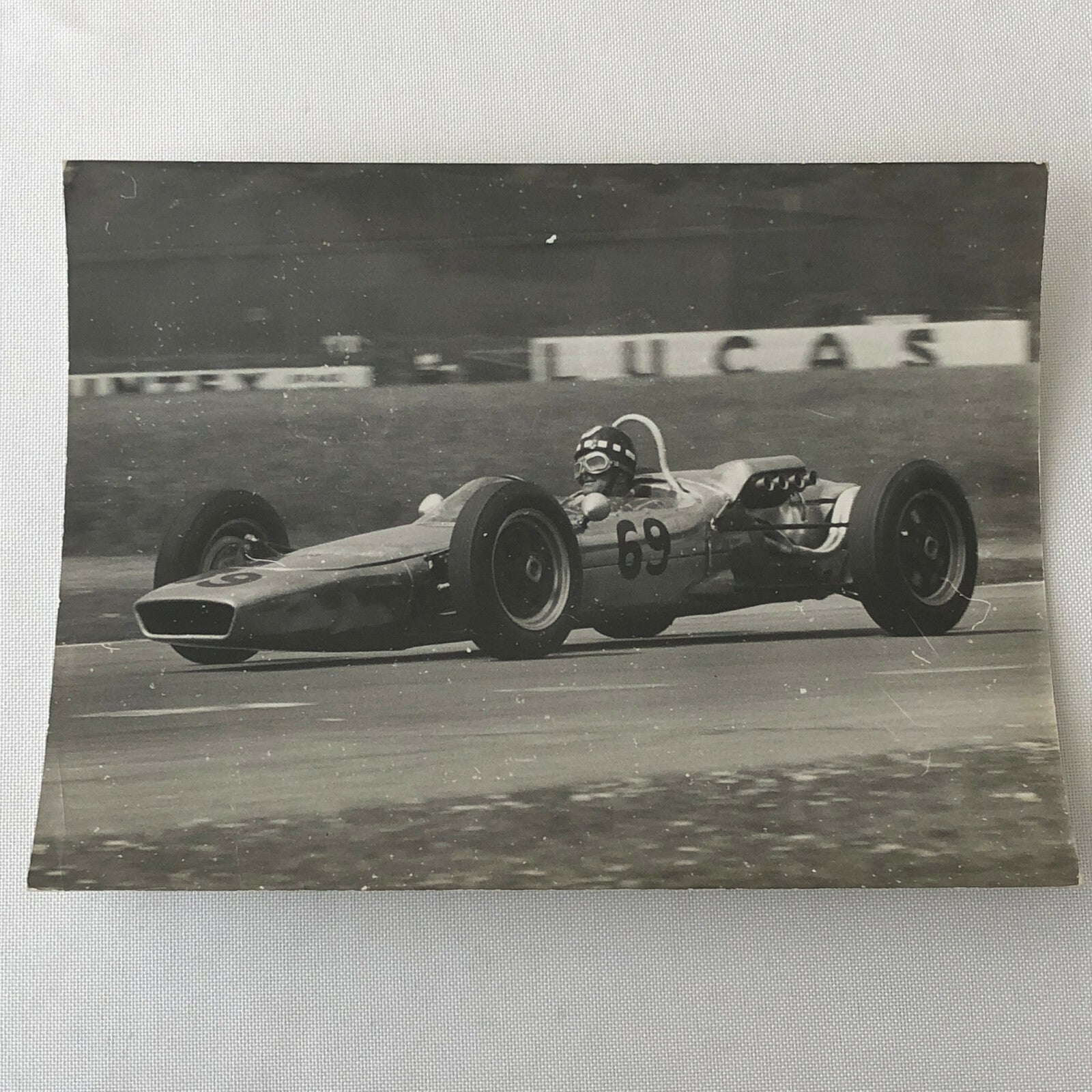 Vintage Racing Car Photo Photograph Print Motorsport Race