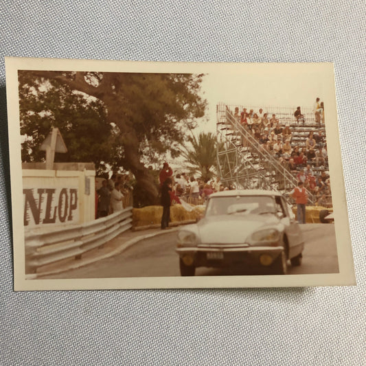 Vintage Citroen Racing Photo Photograph Print 