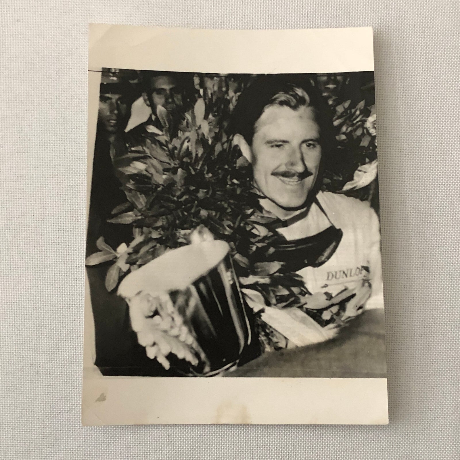 Vintage Graham Hill Racing Driver Press Photo Photograph Print