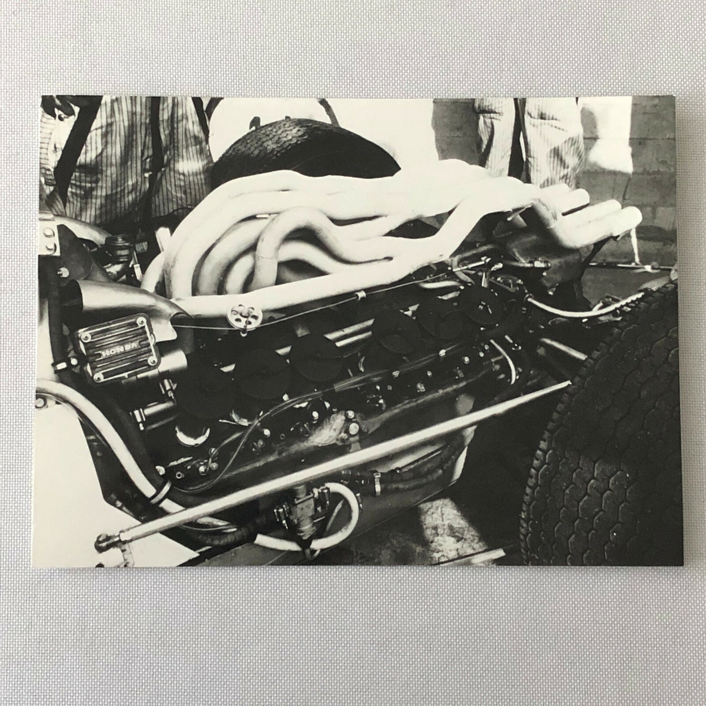 Vintage Honda Honda Racing Car Engine Photo Photograph Print Jos Reinhard 