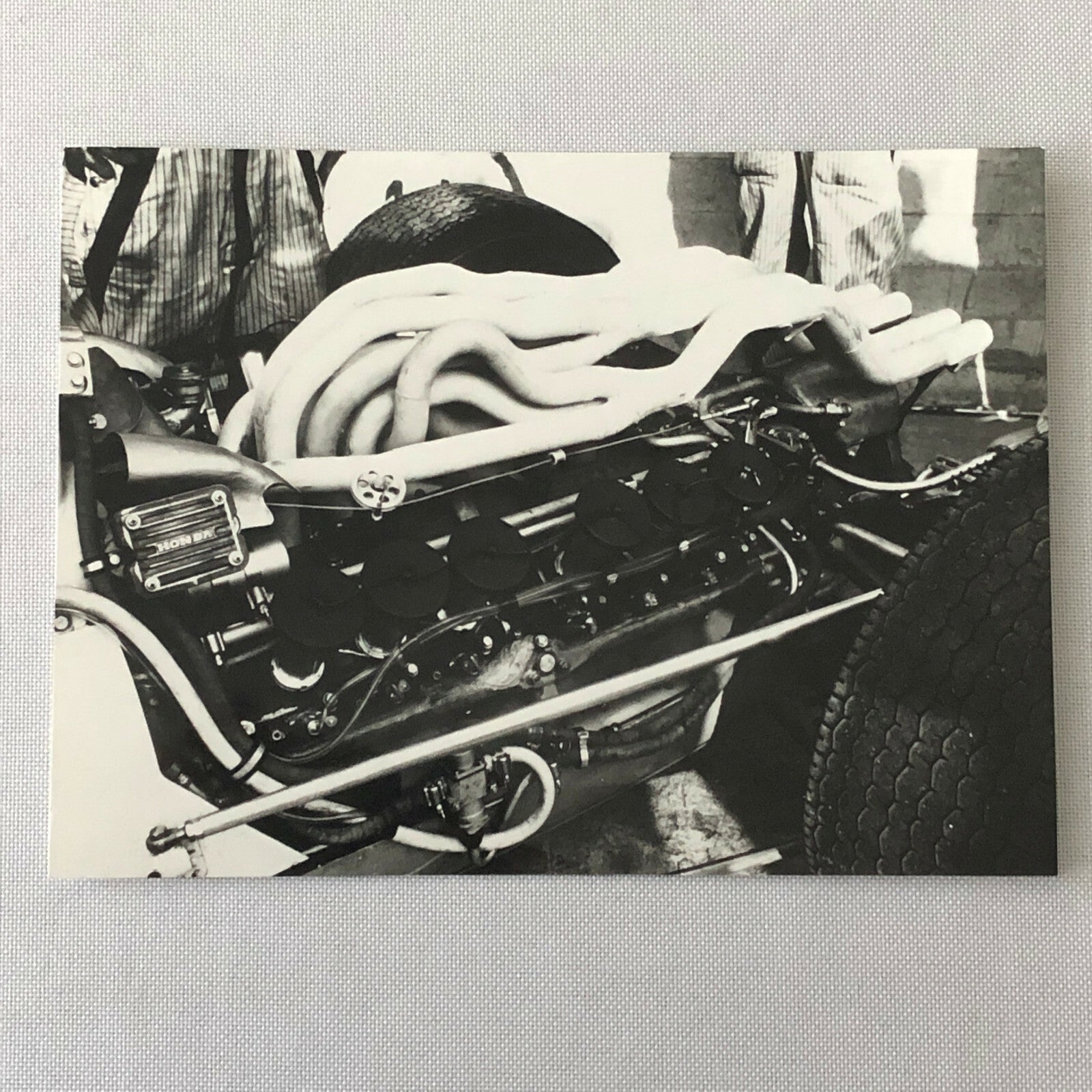 Vintage Honda Honda Racing Car Engine Photo Photograph Print Jos Reinhard 