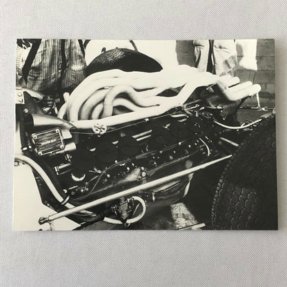 Vintage Honda Honda Racing Car Engine Photo Photograph Print Jos Reinhard 