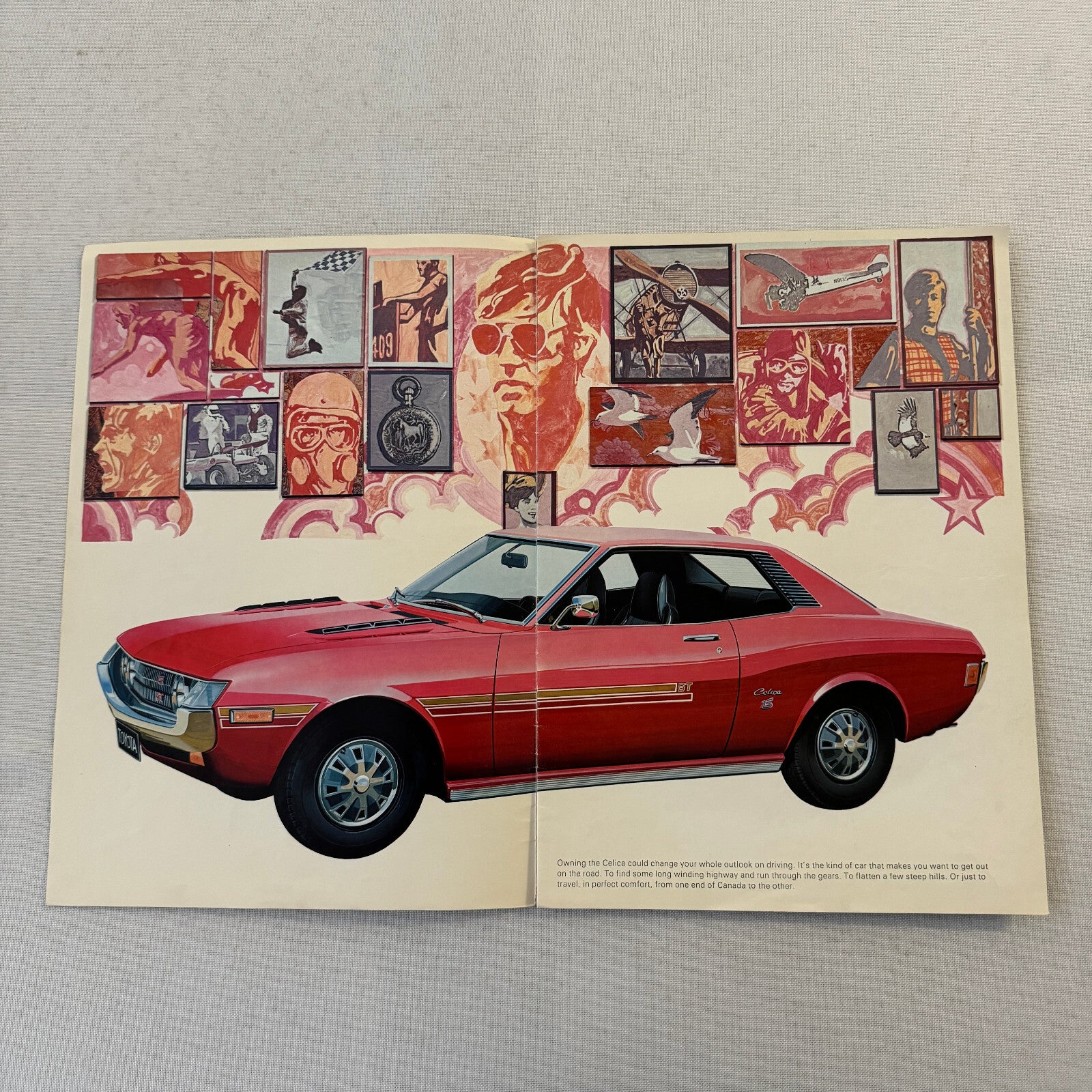 Toyota Celica Car Sales Brochure Catalog Advertising Toyota Celica ST