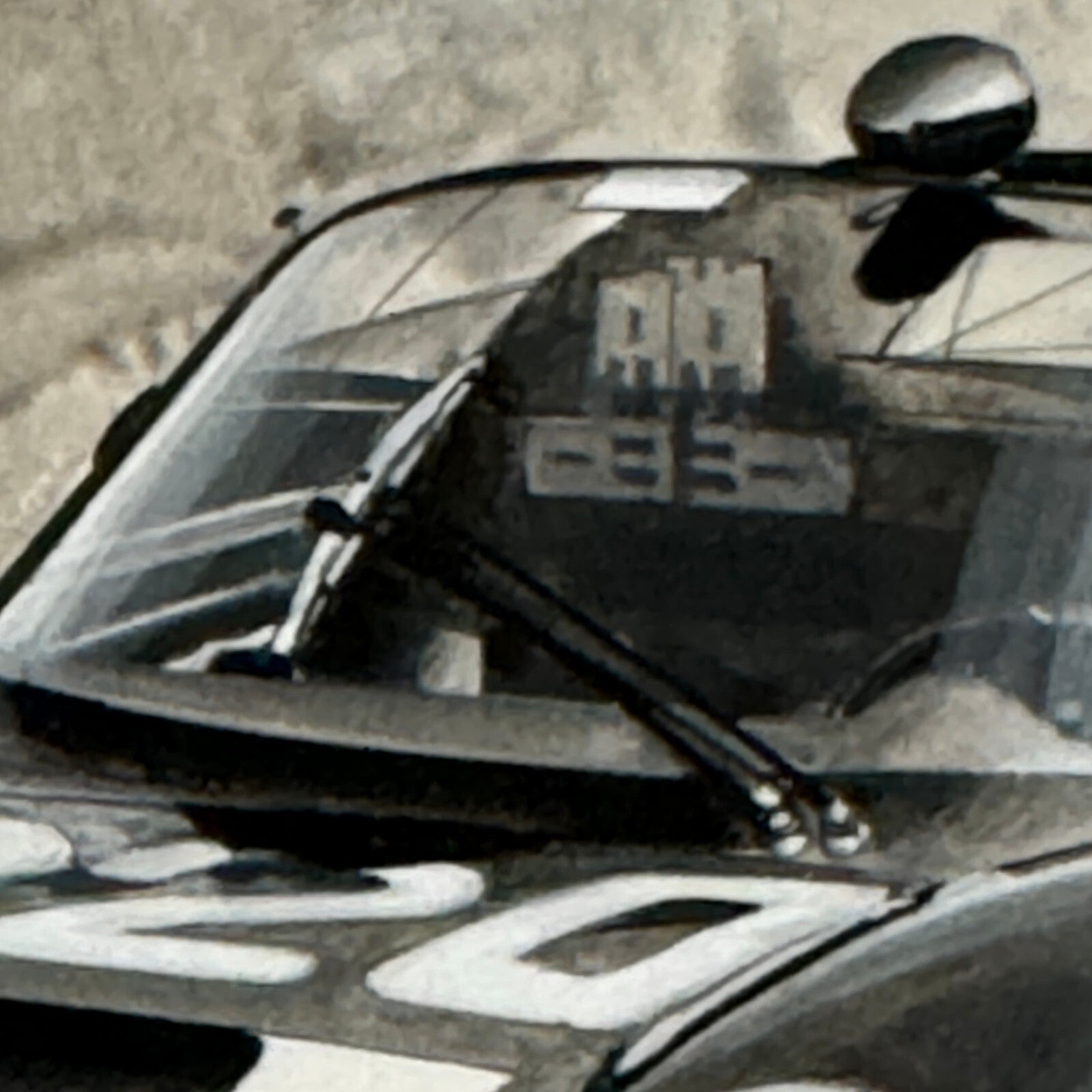 Alfa Romeo Racing Car Vintage Car Illustration Art Drawing Hand Drawn