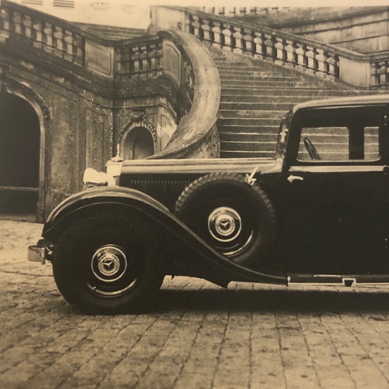 Vintage Photo Photograph Mercedes Benz Car Automobile AL22SM1