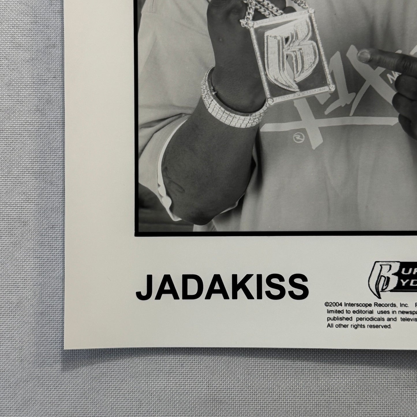 Ruff Ryders Jadakiss Music Publicity Press Photo Photograph Rap Rapper Hip Hop