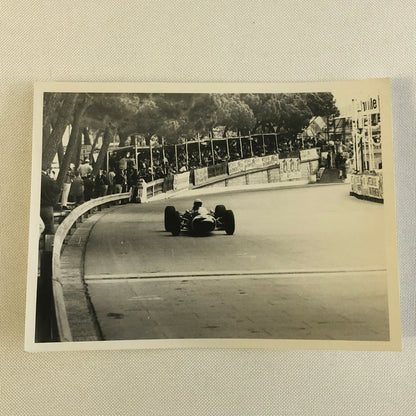 Vintage Grand Prix Racing Car Driver Photo Photograph Print 