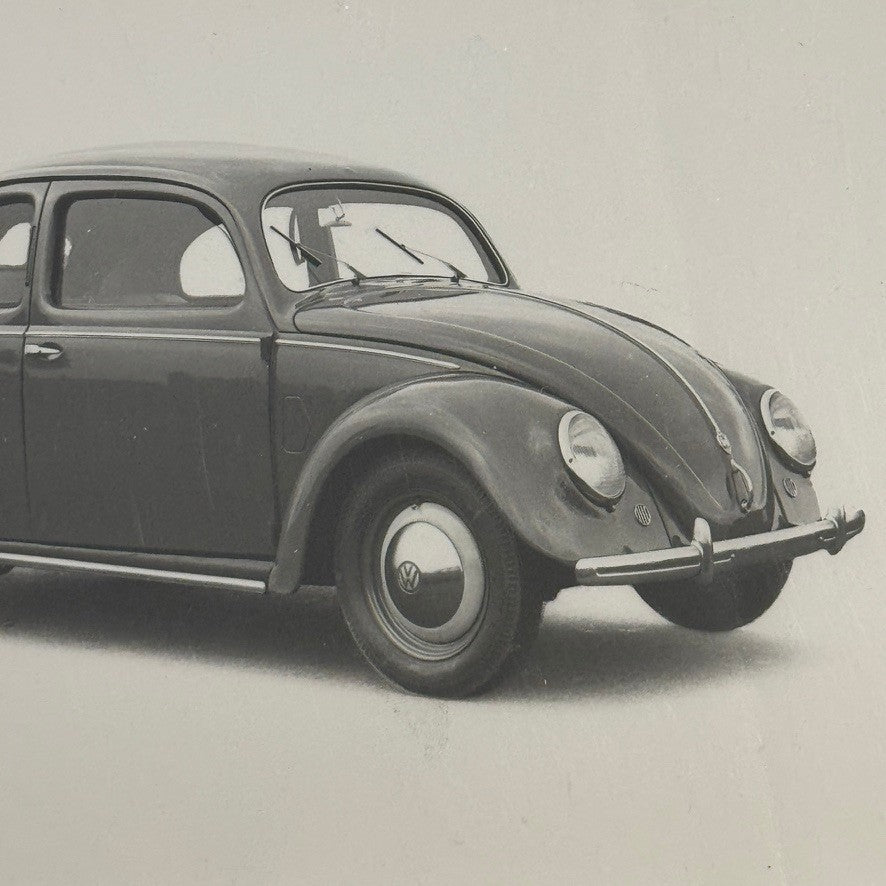Vintage Volkswagen Beetle VW Bug Car Photo Photograph Print