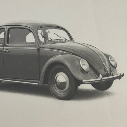 Vintage Volkswagen Beetle VW Bug Car Photo Photograph Print