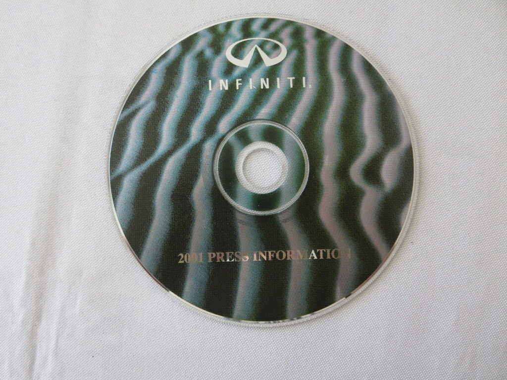 2001 Infiniti Press Kit Brochure Catalog Q45 G20 QX4 I30 