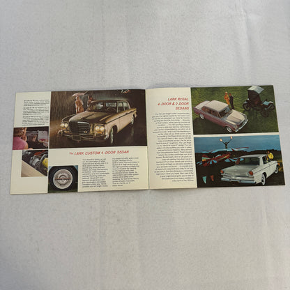 1963 Studebaker Car Sales Brochure Catalog Gran Turismo Hawk Lark Avanti Wagon
