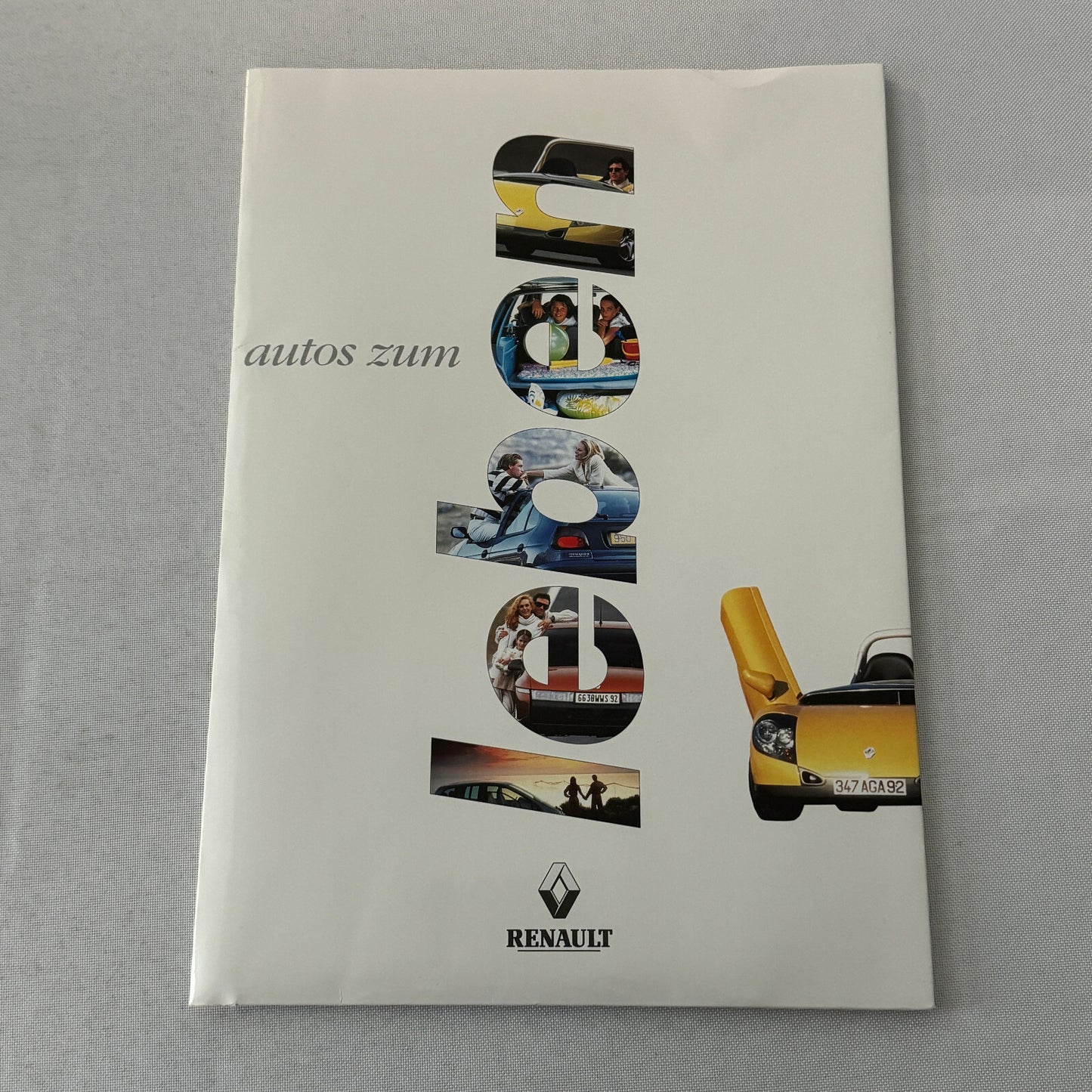 Renault Megane Car Press Kit Brochure Photos German Language Convertible Wagon +