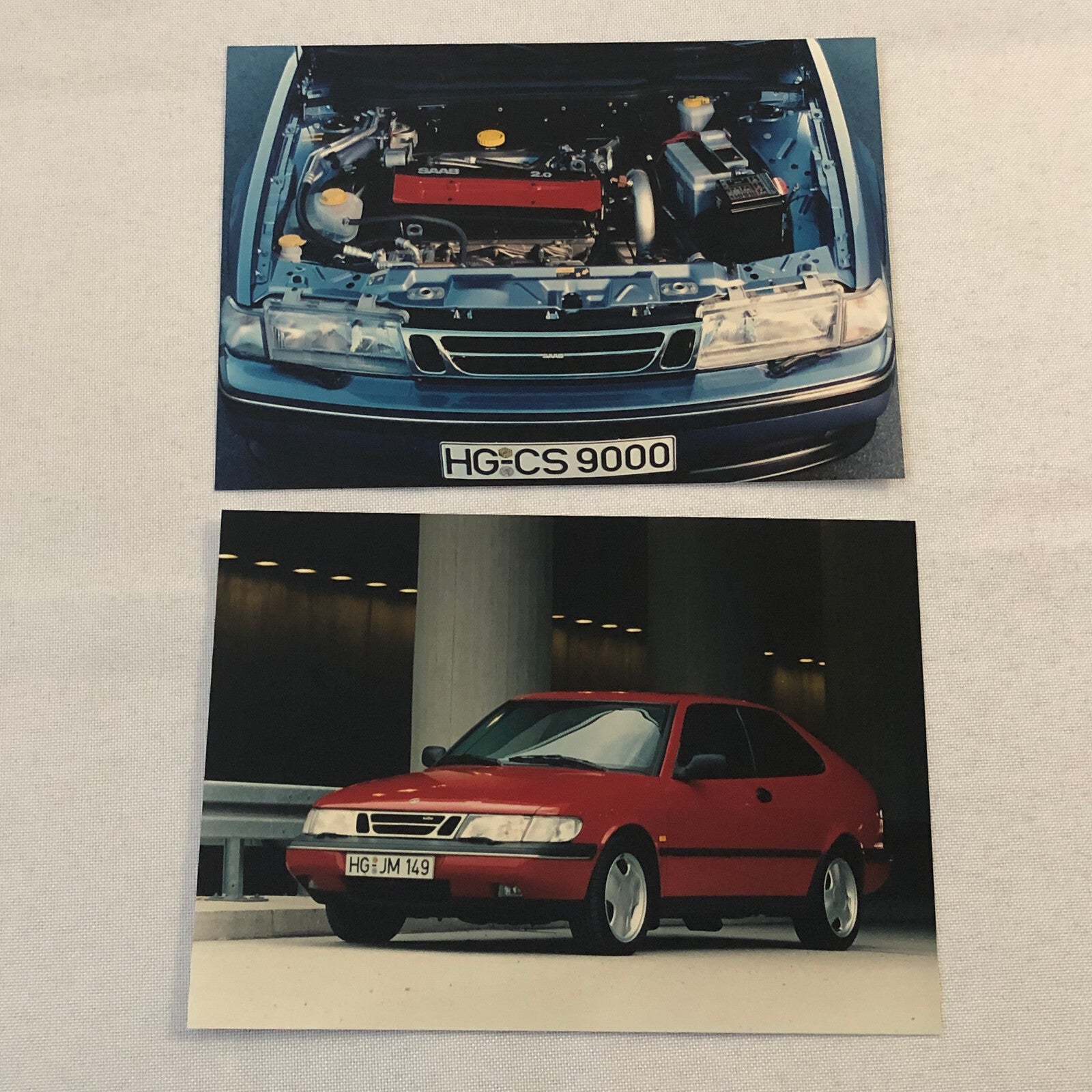 1996 Saab Car Press Kit 9000 900 Convertible Turbo GERMAN Market